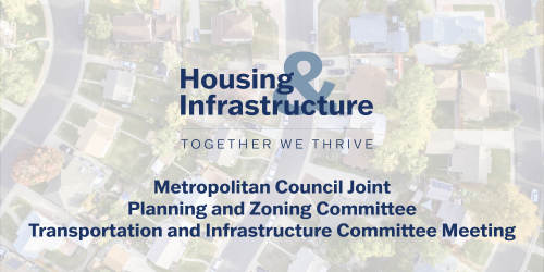 Metropolitan Council Joint Planning and Zoning Committee - Transportation and Infrastructure Committee Meeting