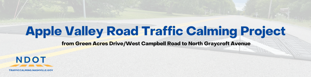 Apple Valley Road Virtual Traffic Calming and Bikeway Meeting